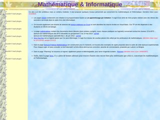 Mathmatique et informatique