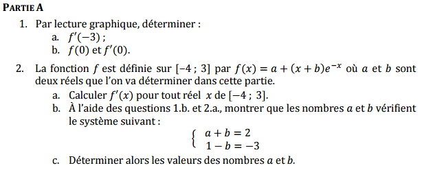 Sujet de Maths pour les Bac ES (sp et non sp) et L 2015 : image 12