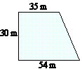 quatre exercices sur les calculs d'aires de rectangle, triangle, cercles... cinquime : image 1