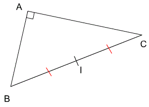 Triangle rectangle et cercles circonscrits - Cours 4me : image 6