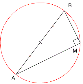 Triangle rectangle et cercles circonscrits - Cours 4me : image 13