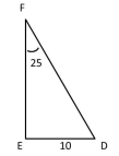 Exercice Triangles rectangles : cosinus d'un angle aigu : image 7