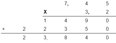 Cours sur les oprations : addition, soustraction, multiplication et division : image 3