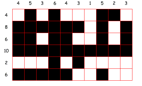 Grille en noir et blanc 2:*: