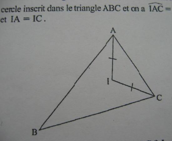 pouvez vous corriger mon exercice? proprits triangles