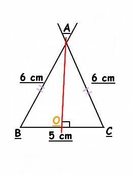 Triangle isocle et leurs angles