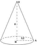 Trigo. dans un triangle rectangle et volumes d\'un cne + r