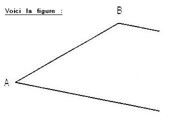 Enigme: Trouver la diagonale de ce paralllogramme.