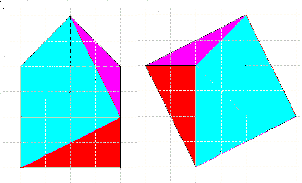 D�fi : Quadrature d'une maison (aux ciseaux) :*: