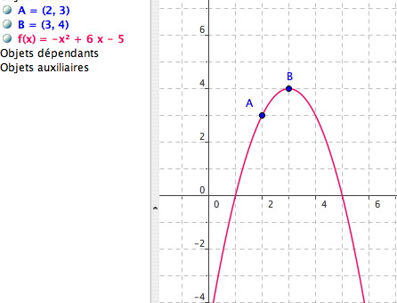 comment trouver l equation d une parabole avec 3 points