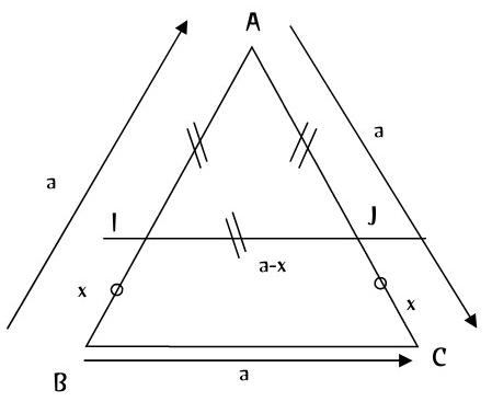 Problme: Triangle quilatral 