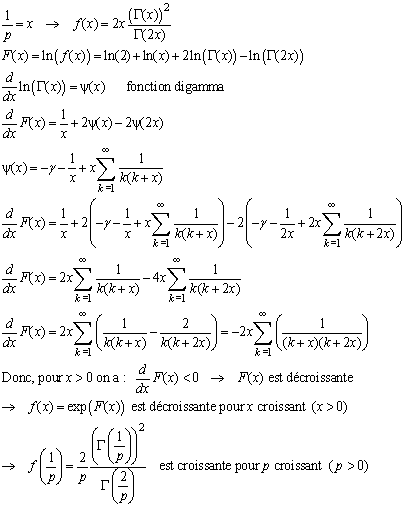 Fonction Gamma d\'\'Euler