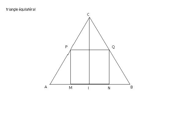 fonctions dan un triangle