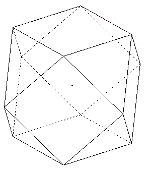 Volume d\'un cuboctadre 
