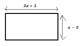Calculer l\'aire d\'un rectangle avec un calcul littral