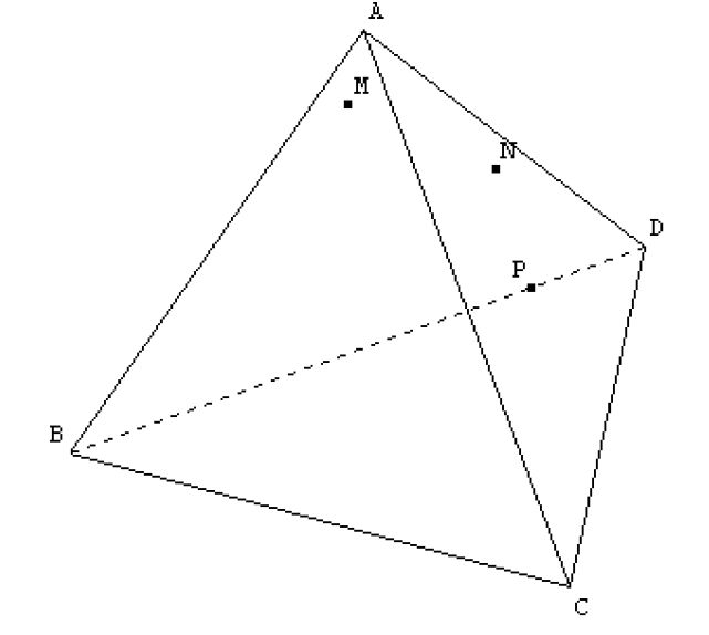 Calculer Le Volume D Un Tetraedre