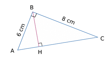 comment trouver la hauteur d un triangle equilateral
