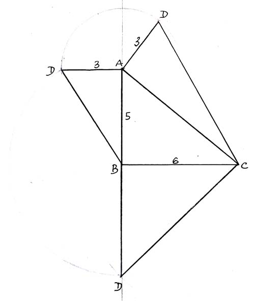 Pyramide en perspective Math 4me