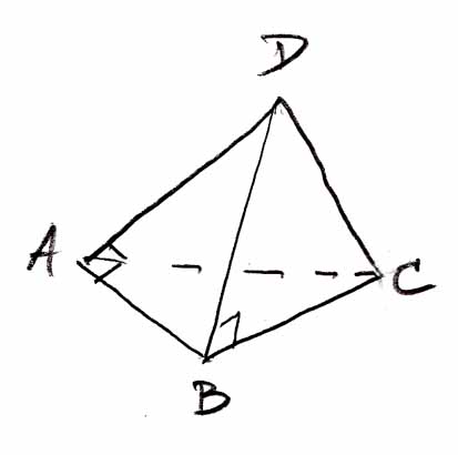 Pyramide en perspective Math 4�me