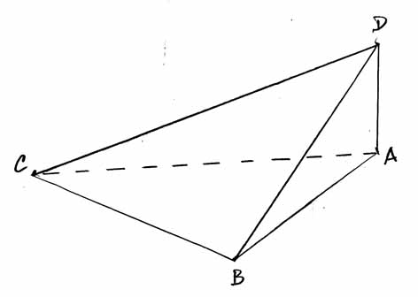 Pyramide en perspective Math 4�me