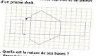 patron d'un prisme droit