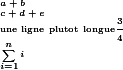 Changement de version de LaTeX sur le forum