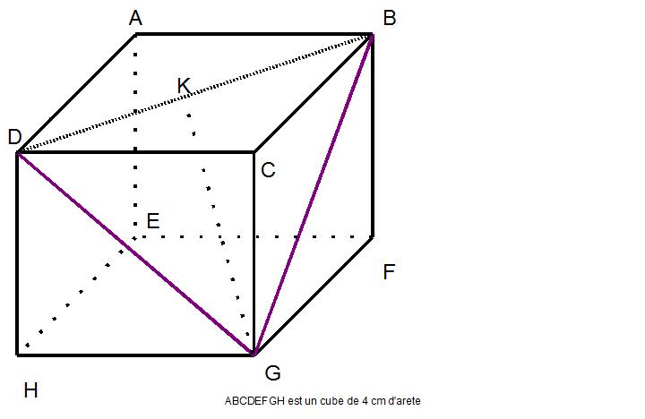 Calcul De La Diagonale D Un Cube