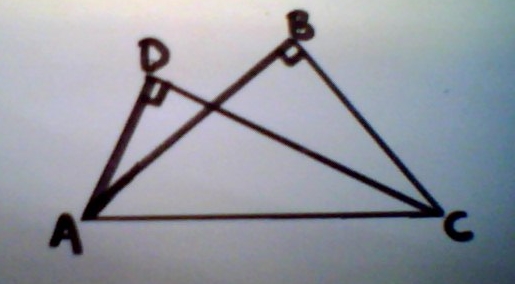 Prouver que deux triangles sont gaux.