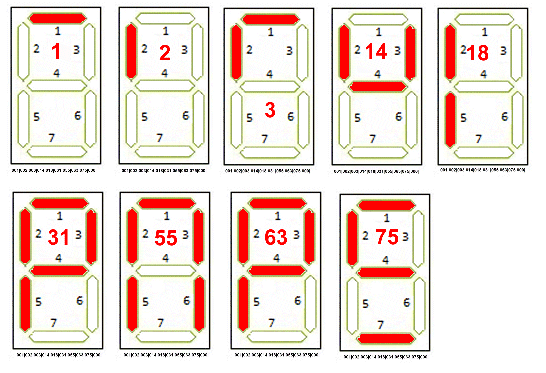 Joute n155 : Plaques et segments 