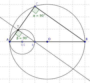 DM cercle circonscrit  un triangle