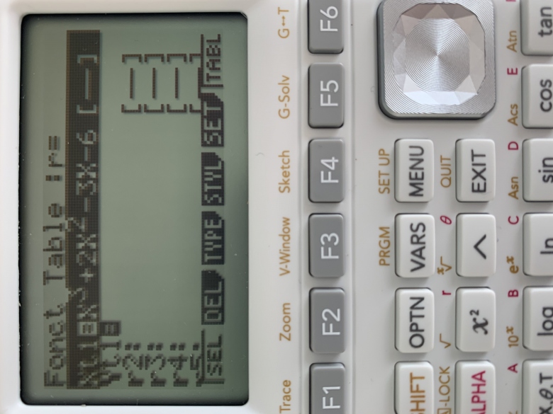 Calculatrice erreur 