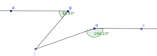 Trigonometrie et angle orient