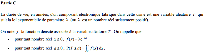 Sujet Bac S 2016 Mathématiques métropole : image 2
