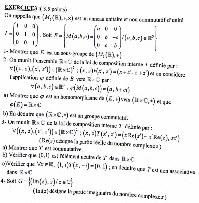 Bac Maroc 2023 Sc-Maths (Rattrapage) : image 4