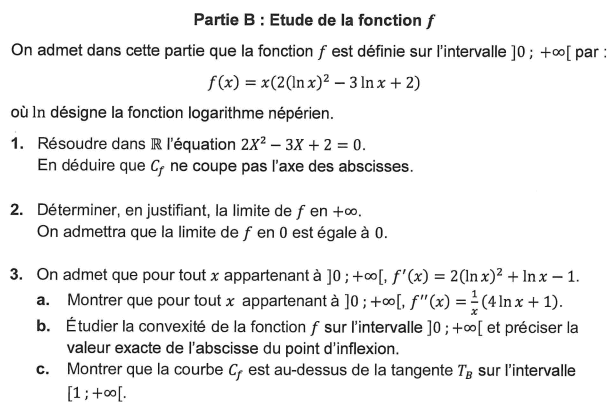 Bac sp�cialit� maths 2025 M�tropole Jour 1 : image 16