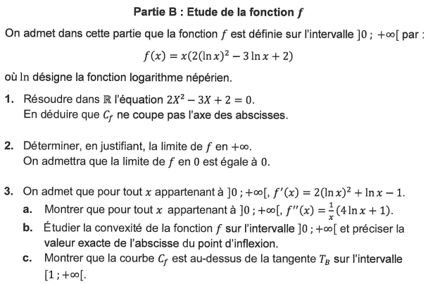 Bac sp�cialit� maths 2025 M�tropole Jour 1 : image 24