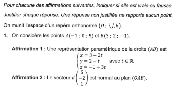 Bac sp�cialit� maths 2025 M�tropole Jour 1 : image 26