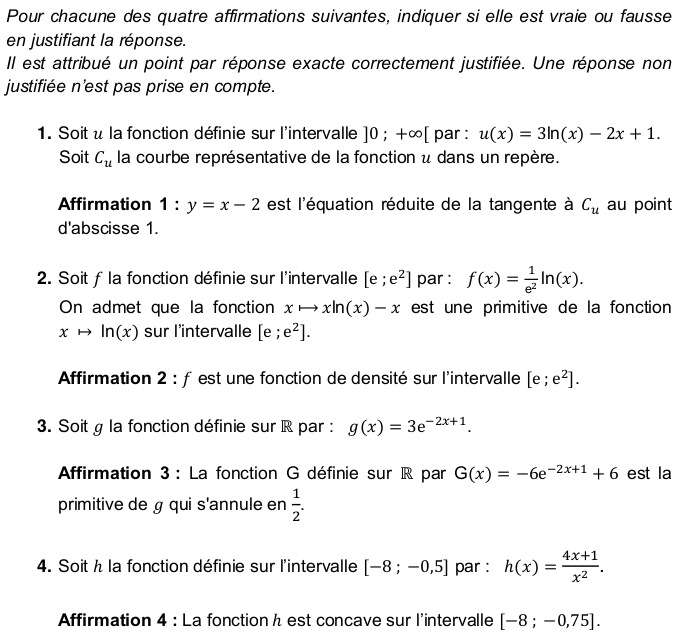 Bac ES-L Obligatoire et Spcialit Liban 2019 : image 9