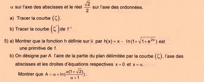Bac Maths Tunisie 2020 : image 5