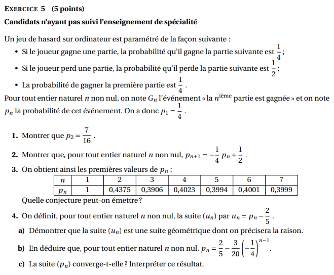 Bac S Obligatoire et spécialité Liban 2018 mathématiques : image 5