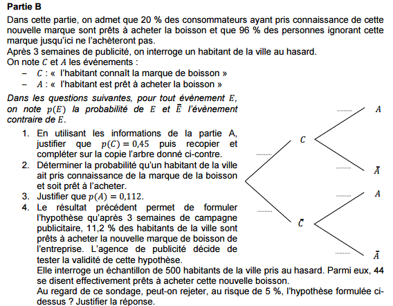 Sujet et correction du Bac 2016 STMG de Mathématiques Métropole : image 8