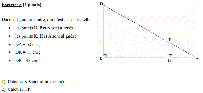 Sujet de Mathématiques du Brevet 2015 : image 3