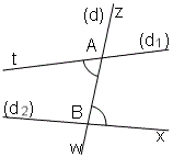 Angles : angles adjacents, opposés, angles complémentaires, alternes, correspondantes...  - Cours de cinquième : image 5