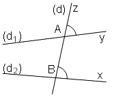 Angles : angles adjacents, opposés, angles complémentaires, alternes, correspondantes...  - Cours de cinquième : image 6