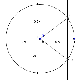 Se servir du cercle trigonométrique et formules de trigonométrie : image 1