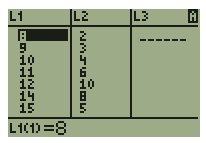 Calculatrice, diagramme en bote et cart-type sur un exemple simple : image 4