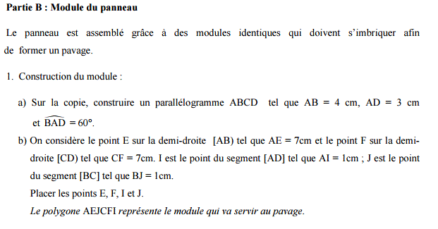Pavage du plan : exercices corrigés : image 19