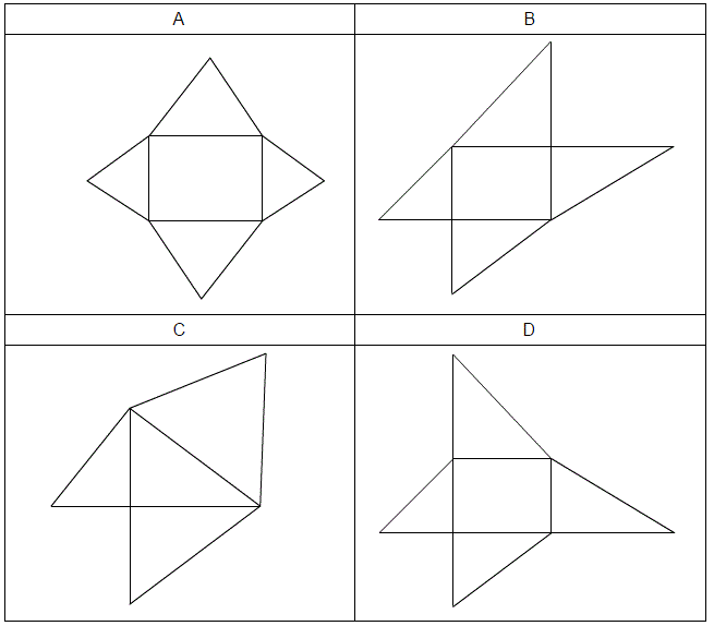 Pyramides et cônes - Exercice niveau 4ème : image 3