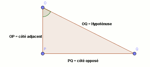 Exercice Triangles rectangles : cosinus d'un angle aigu : image 2