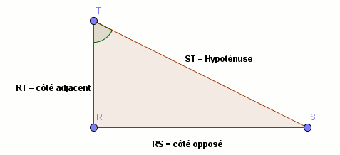 Exercice Triangles rectangles : cosinus d'un angle aigu : image 3